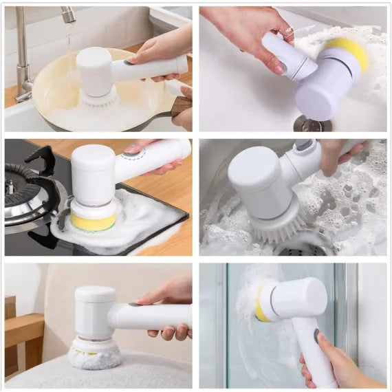 Perie Electrică Multifuncțională 5-în-1