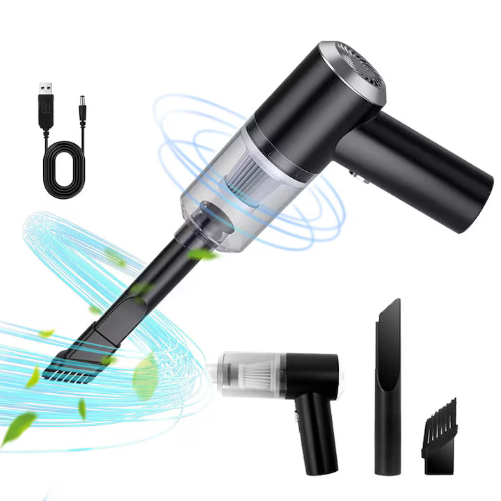 Mini-Aspirator Portabil Premium 120W (Fără Fir)