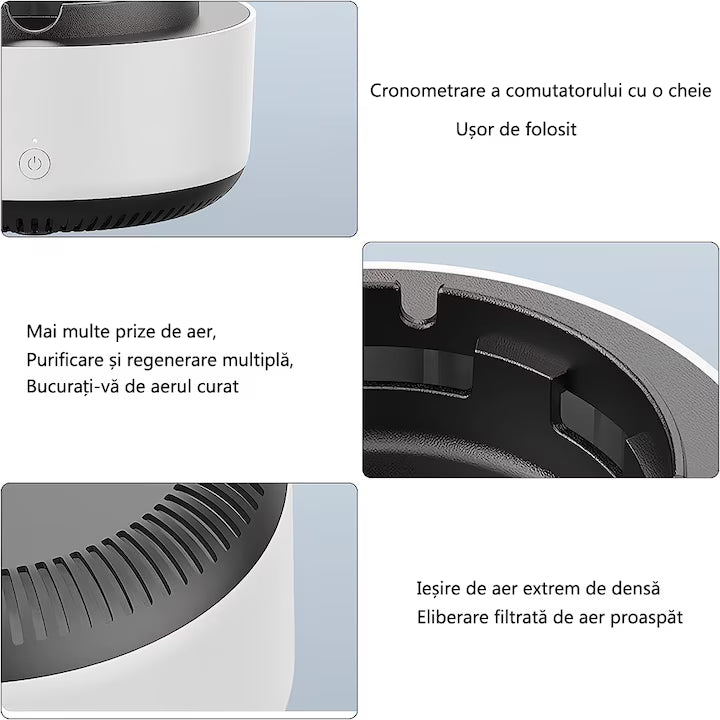 Scrumieră Electronică cu Purificare Activă